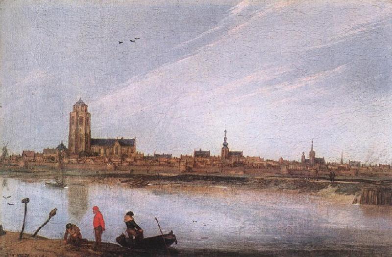 VELDE, Esaias van de View of Zierikzee wt oil painting image